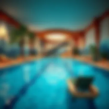 Relaxation Areas at Aquafun Dubai A serene section of Aquafun Dubai perfect for relaxation and leisure