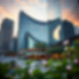 Stunning view of Boulevard Plaza showcasing its modern architecture and design