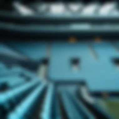 Seating Arrangement Inside Etihad Arena Interior seating layout of Etihad Arena highlighting spectator arrangements