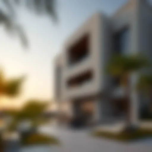 Exterior view showcasing the stunning architecture of جاليريا مول دبي