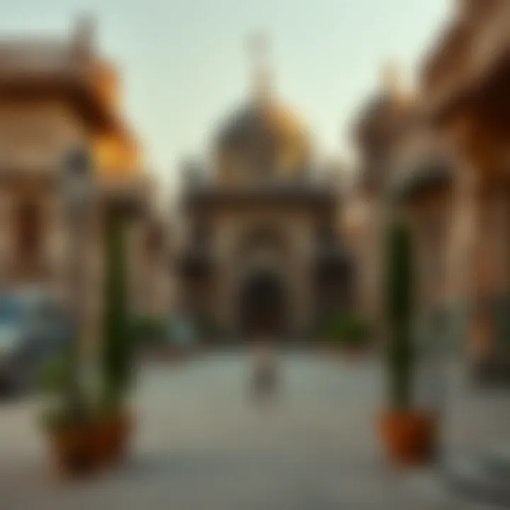 Historical landmarks showcasing Ghantoot's rich heritage