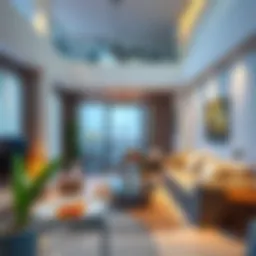 Modern interior design showcasing IKEA Jebel Ali products