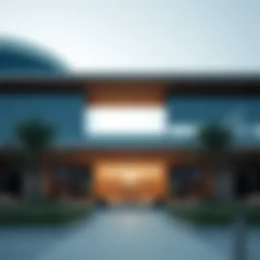 Sustainable architecture in Masdar City emphasizing eco-friendly designs