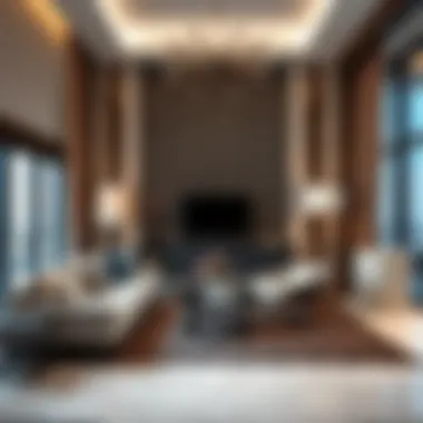 Luxury Interior of ياس بيج An elegant living space within ياس بيج, highlighting contemporary design and luxury amenities.