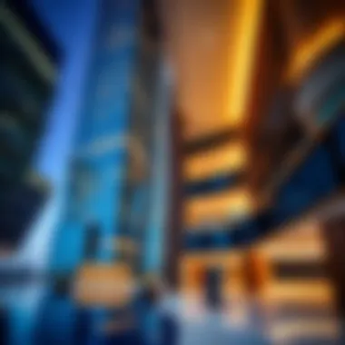 Architectural Brilliance of XL Tower II Architectural details of XL Tower II showcasing modern design